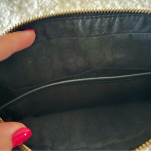 New without tags Michael Kors black leather crossbody bag